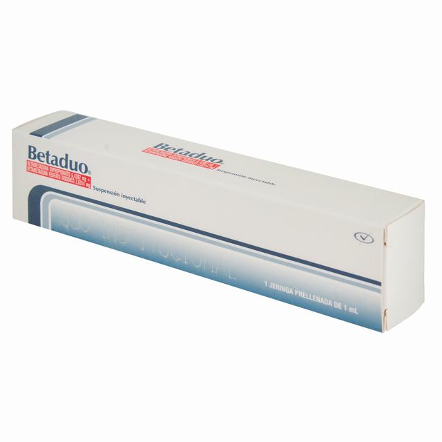 BETADUO X 1 AMPOLLA JERINGA PRELLENADA - BETAMETASONA FOSFATO DISODICO