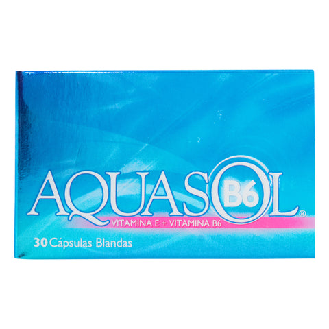 AQUASOL B6 X 30 CÁPSULAS - VENTA CON FORMULA MEDICA