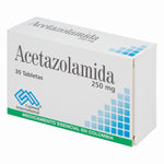 ACETAZOLAMIDA 250 MG 30 TABLETAS PC - VENTA CON FORMULA MEDICA