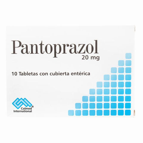 PANTOPRAZOL 20 MG 10 TABLETAS PC - REG. INVIMA 2023M-0013482-R2