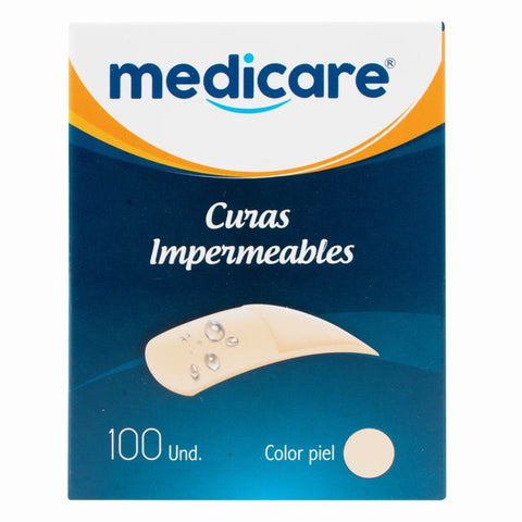 CURAS MEDICARE COLOR PIEL 100 UND - REG. INVIMA 2022DM-0024891