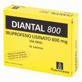 DIANTAL 800 MG 10 TABLETAS - IBUPROFENO