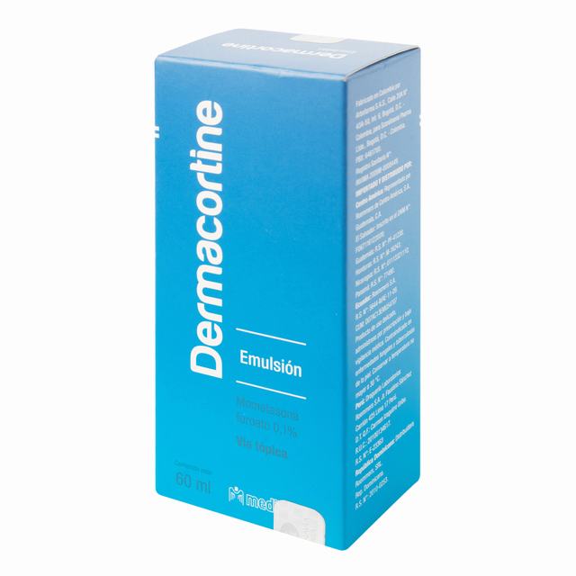 DERMACORTINE 0.1% EMUL 60 ML - MOMETASONA FUROATO