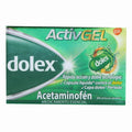 DOLEX ACTIVGEL 24 CAPSULAS LIQUIDAS - VENTA CON FORMULA MEDICA - REG. INVIMA 2013M-0014206