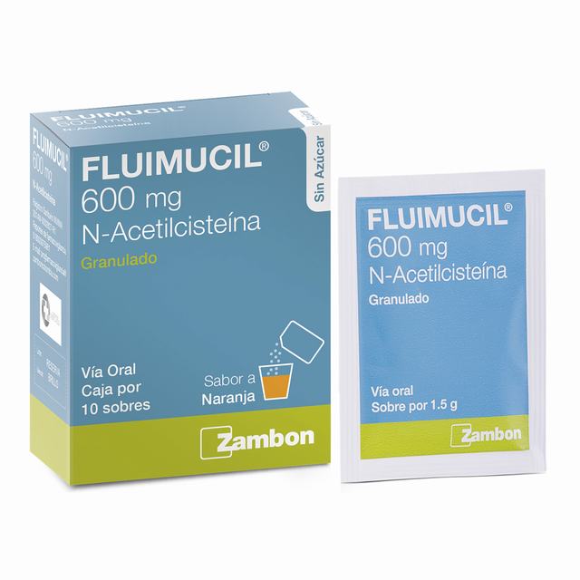 FLUIMUCIL 600 MG 10 SBS - ACETILCISTEINA