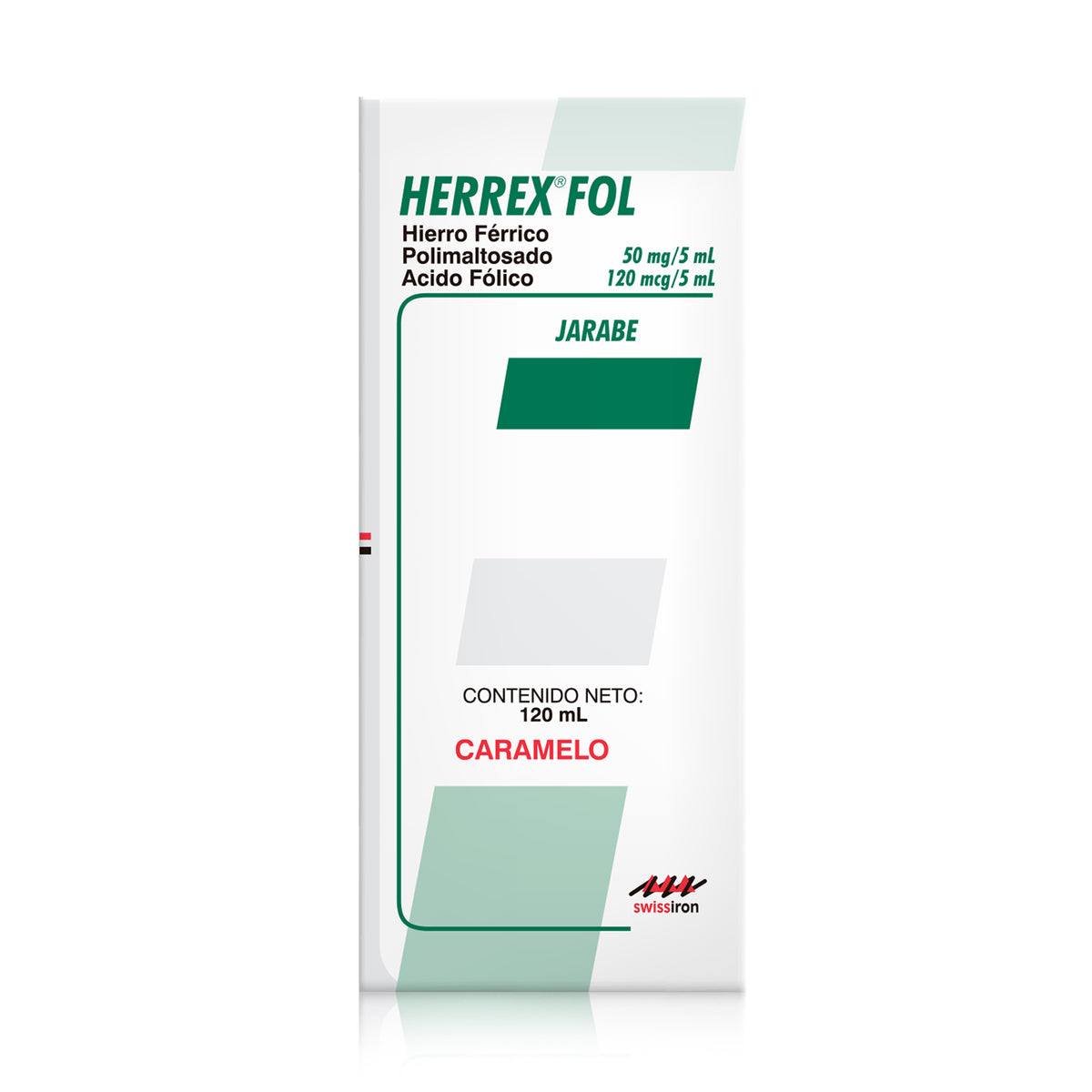 JARABE HERREX FOL CARAMELO X 120 ML