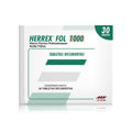 HERREX FOL 1000 MG 30 TBS - HIERRO + ACIDO FOLICO