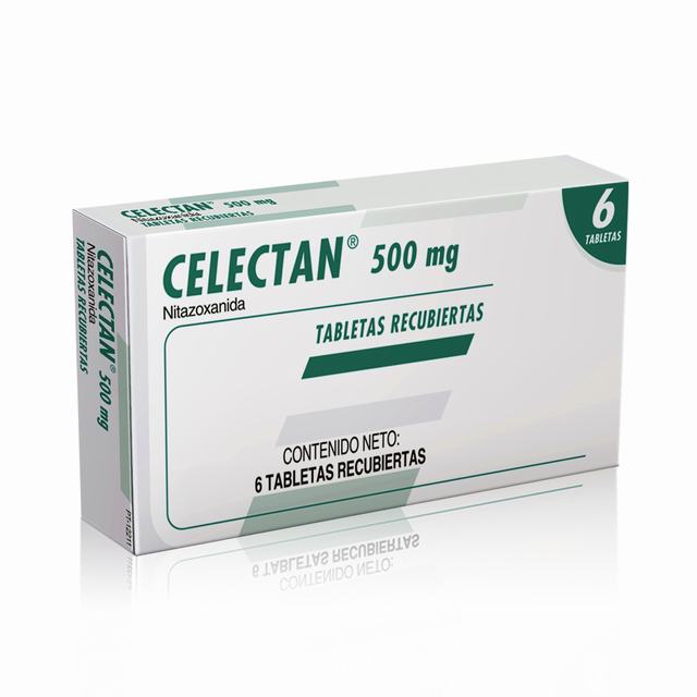 CELECTAN 500 MG X 6 TABLETAS - NITAZOXANIDA