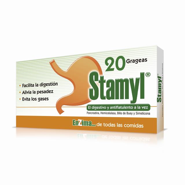 STAMYL X 20 TABLETAS