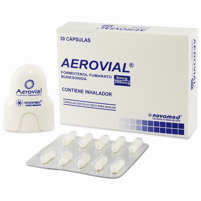 AEROVIAL 200MCG 30 CAP.C/INH. - VENTA CON FORMULA MEDICA