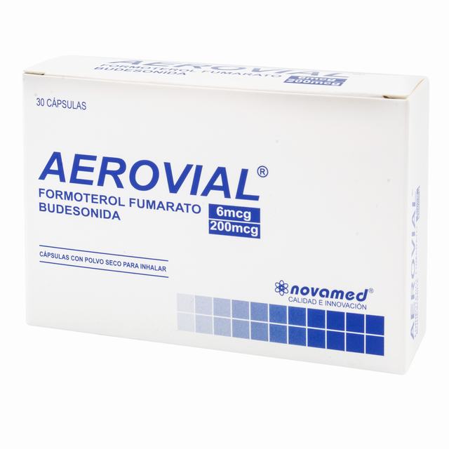 AEROVIAL 200 MCG X 30 CÁPSULAS - VENTA CON FORMULA MEDICA - REG. INVIMA 2020M-0002309-R2