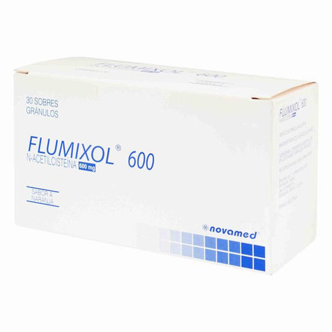 FLUMIXOL 600 MG 30 SOBRES - REG. INVIMA 2009M-0010259