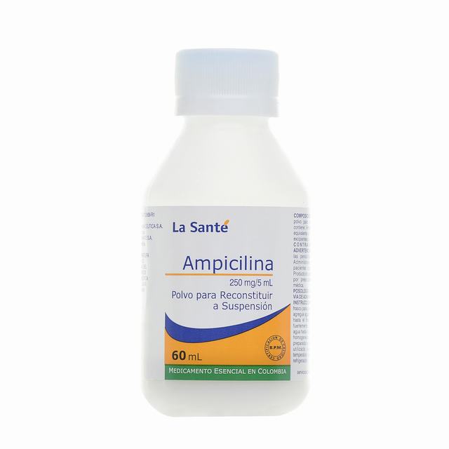 AMPICILINA 250 MG SUSPENSION 60 ML LS
