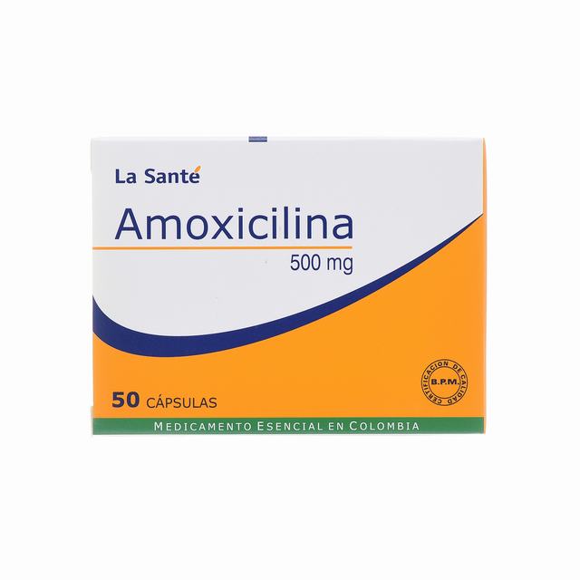 AMOXICILINA 500 MG X 50 CÁPSULAS