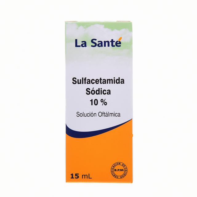 SULFACETAMIDA OFTÁLMICA 100 MG X 15 ML