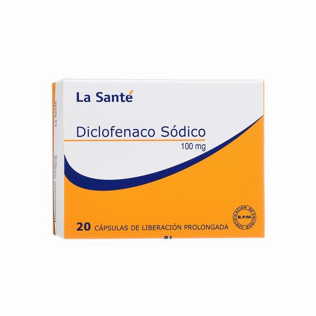 DICLOFENACO RETARD 100 MG 20 CAPSULAS LS