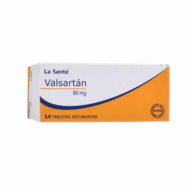 VALSARTAN 80 MG 14 TABLETAS LS