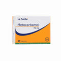 METOCARBAMOL 750 MG X 20 TABLETAS