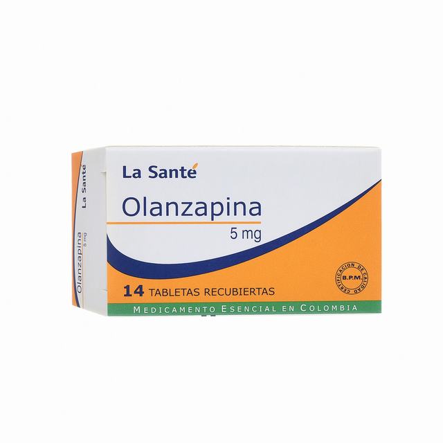 OLANZAPINA 5 MG 14 TBS LS