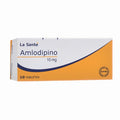 AMLODIPINO 10 MG 10 TABLETAS LS