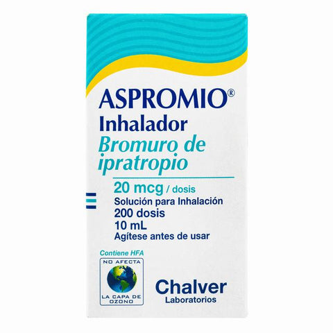 ASPROMIO INHALADOR 200 DOSIS - VENTA CON FORMULA MEDICA - REG. INVIMA 2021M-0015094-R1