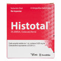 HISTOTAL 25.000 UI X 4 AMPOLLAS BEBIBLES - VENTA CON FORMULA MEDICA - REG. INVIMA 2017M-0017880