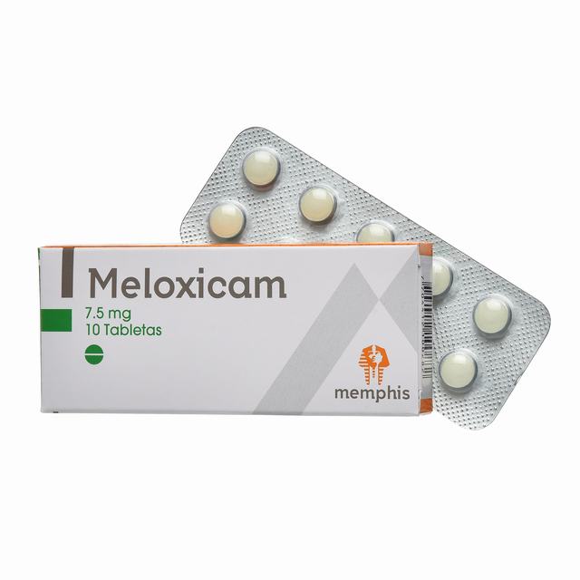 MELOXICAM 7.5 MG 10 TABLETAS MP