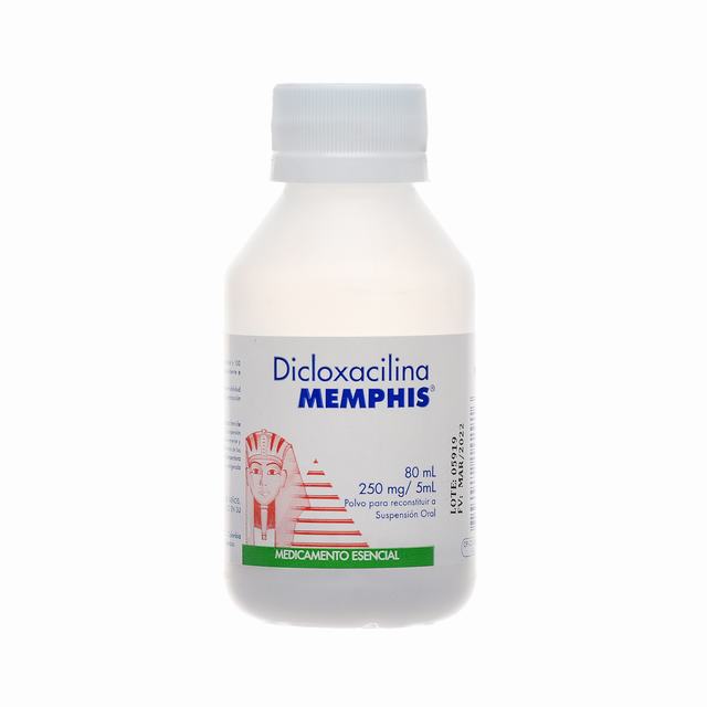 DICLOXACILINA 250 MG SUSP.80 ML MP