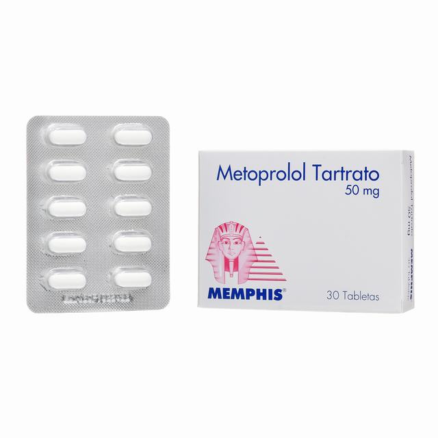METOPROLOL 50 MG 30 TBS MP