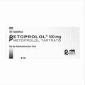 BETOPROLOL 100 MG 30 TABLETAS - VENTA CON FORMULA MEDICA - REG. INVIMA 2014M-013817-R2
