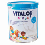 VITALOR NIÑOS VITAMINAS VAINILLA X 400 G - REG. INVIMA RSA-000928-2016