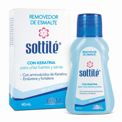 REMOVEDOR SOTTILE KERATINA 40 ML ICOM - REG. INVIMA NSOC80630-17CO