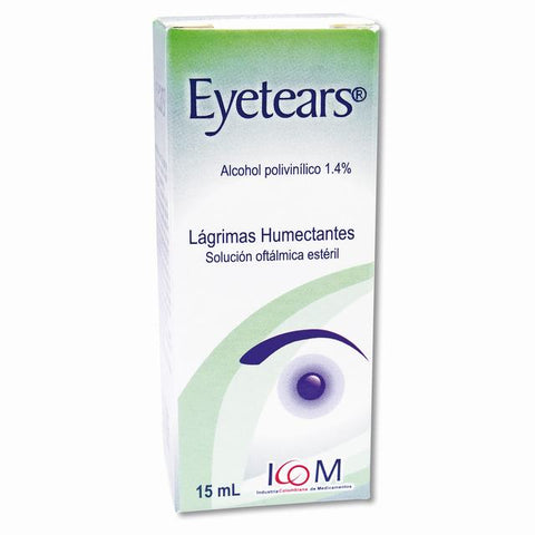 EYETEARS 1.4% GOTAS X 15 ML - VENTA CON FORMULA MEDICA - REG. INVIMA 2009M-00099938