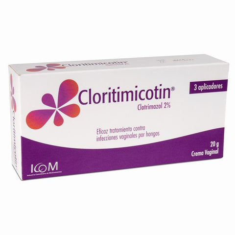 CLORITIMICOTIN CREMA VAGINAL 2% X 20 G - VENTA CON FORMULA MEDICA - REG. INVIMA 2008M-0009059