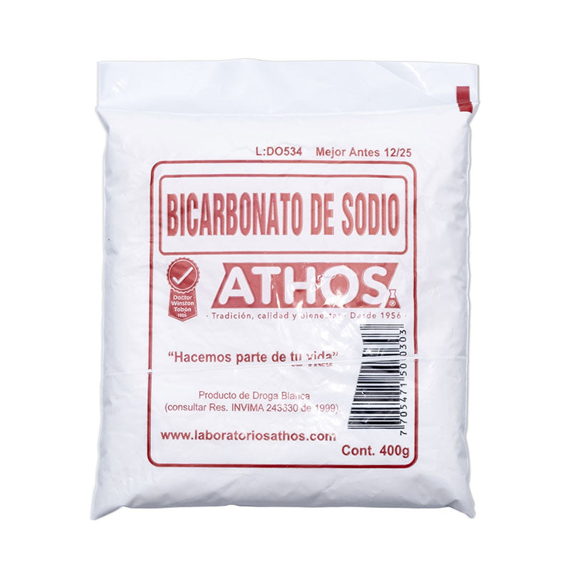 BICARBONATO DE SODA X 400 G