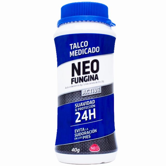 NEO FUNGINA POLVO 40 GR - ACIDO UNDECILENICO + UNDECILENATO DE ZINC