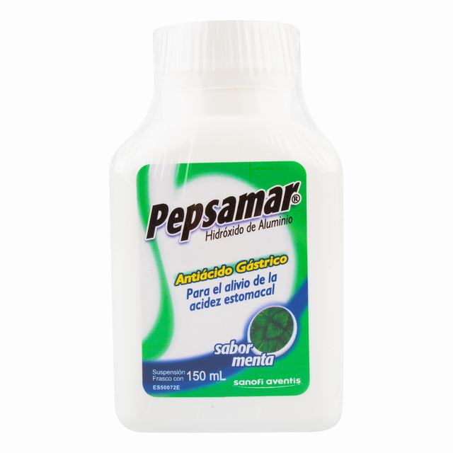 PEPSAMAR GEL SUSPENSIÓN X 150 ML - VENTA CON FORMULA MEDICA - REG. INVIMA 2018M-0018445