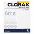 CLOBAK 6 MG X 10 TABLETAS - DEFLAZACORT