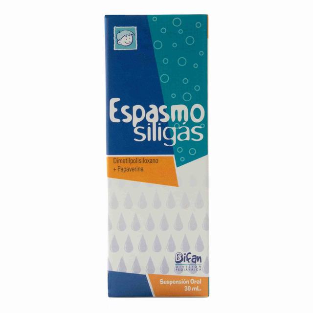 ESPASMO SILIGAS GOTAS X 30 ML - PAPAVERINA + DIMETILPOLISILOXANO