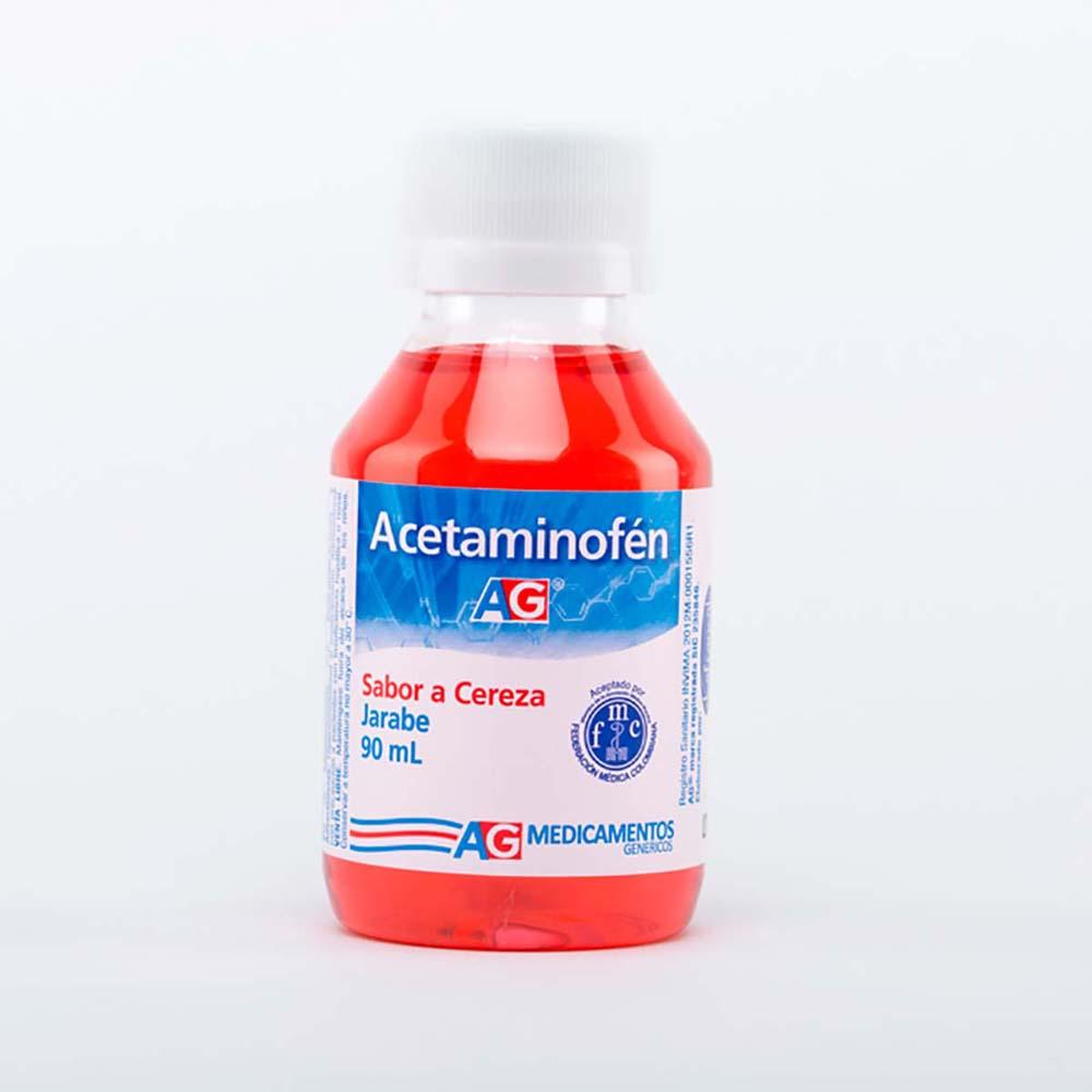 ACETAMINOFEN 150 MG JARABE 90 ML AG - VENTA CON FORMULA MEDICA