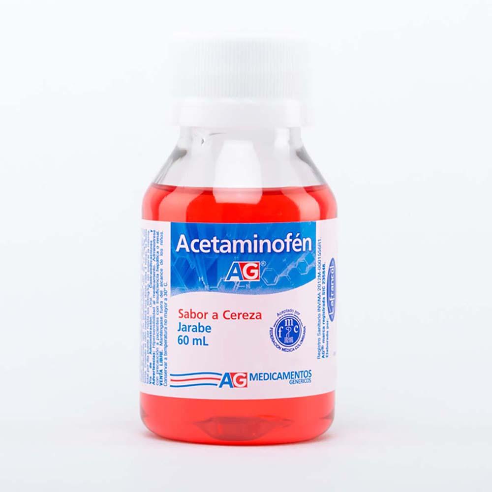 ACETAMINOFEN 150 MG JARABE 60 ML AG - VENTA CON FORMULA MEDICA