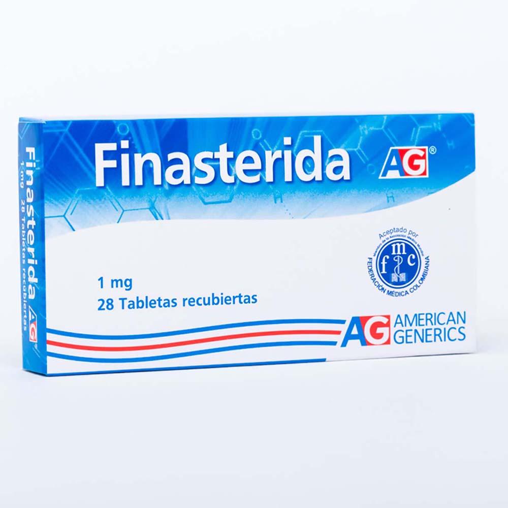 FINASTERIDA 1 MG 28 TBS AG - VENTA CON FORMULA MEDICA - REG. INVIMA 2018M-0007836R1