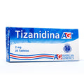TIZANIDINA 2 MG 20 TABLETAS AG - VENTA CON FORMULA MEDICA