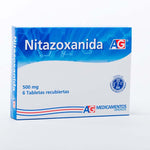 NITAZOXANIDA 500 MG 6 TBS - VENTA CON FORMULA MEDICA