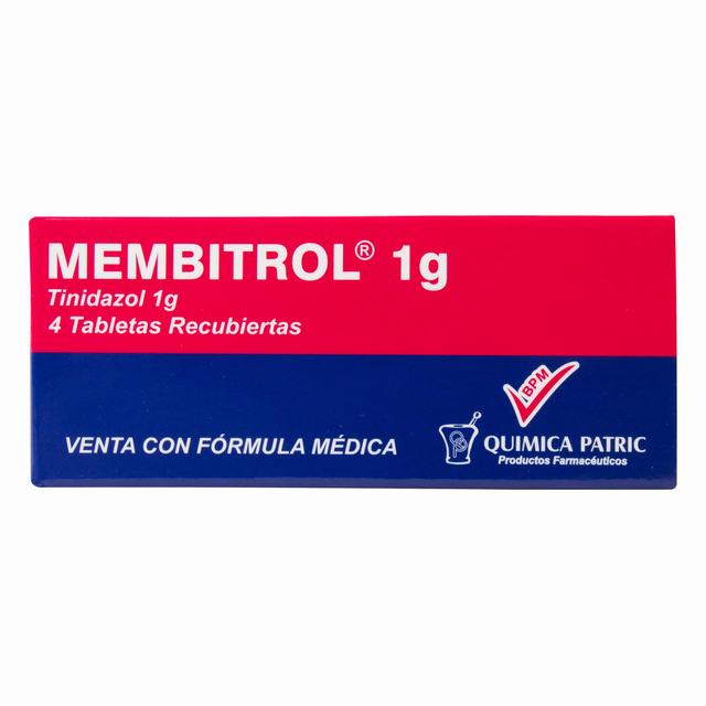 MEMBITROL 1 GRAMO 4 TABLETAS - REG. INVIMA 2023M-0008277-R2