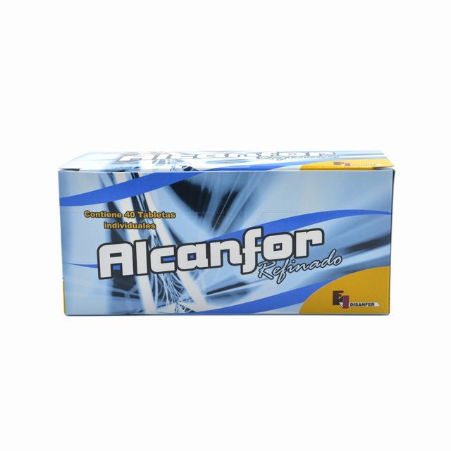 ALCANFOR REFINADO X 40 TABLETAS