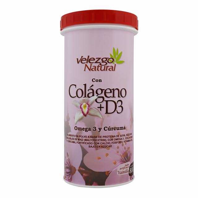 COLAGENO + D3 CURCUMA POLVO 800 GR - REG. INVIMA RSA-005003-2017