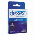 DEXEX LUBRICADO SET X 3 UNIDADES