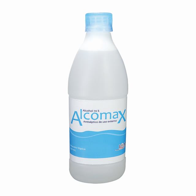 ALCOHOL ANTISÉPTICO ALCOMAX X 350 ML - VENTA CON FORMULA MEDICA - REG. INVIMA 2019M-0008472-R1
