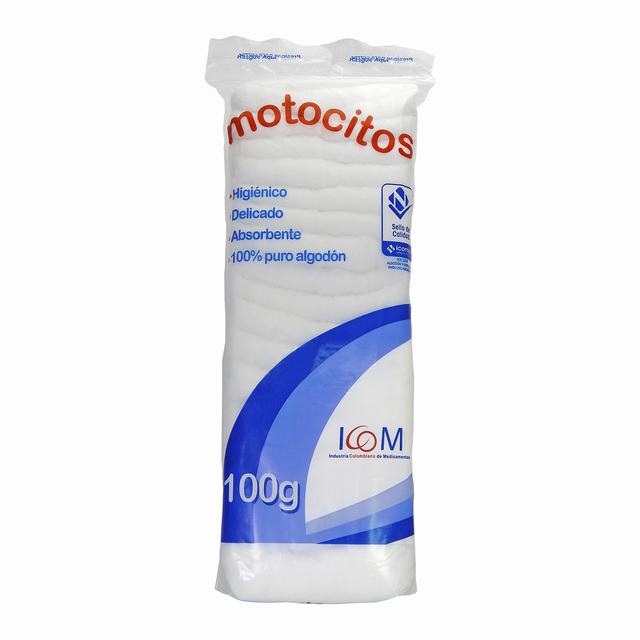 ALGODÓN MOTOCITOS X 100 G